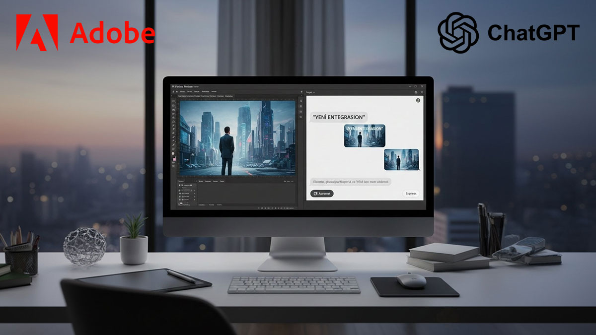 Adobe'dan teknoloji şovu: ChatGPT artık senin kişisel tasarımcın!