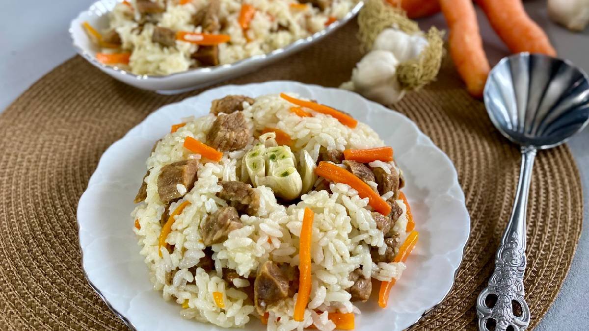 Sosyal medyada viral oldu! Denemeyen kalmasın: Anadolu’nun en leziz tarifi! Özbek pilavı yapılışı…