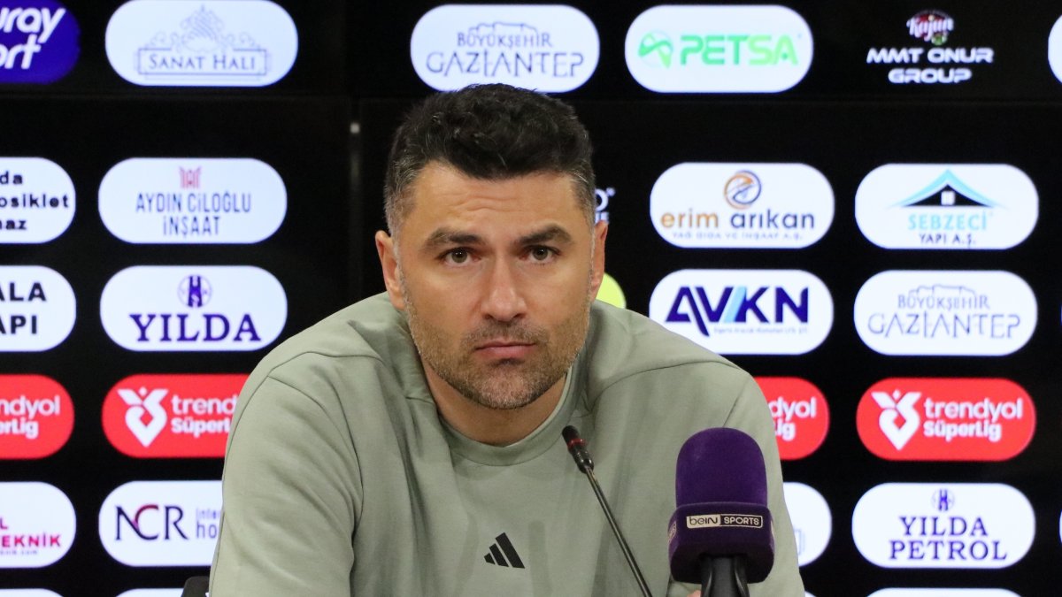 Gaziantep FK Teknik Direktörü Burak Yılmaz'dan ayrılık açıklaması: Rize ve Başakşehir maçlarının ardından burada olmayacağım
