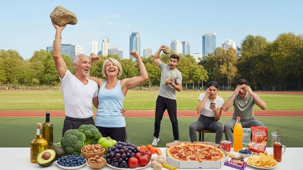 Bu besinleri yiyen 65'likler, 30'luklara taş çıkartıyor!