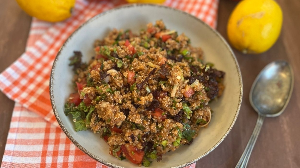 Evde kinoalı kısır nasıl yapılır? Hem sağlıklı hem lezzetli: İşte tüm püf noktalarıyla kinoalı kısır tarifi