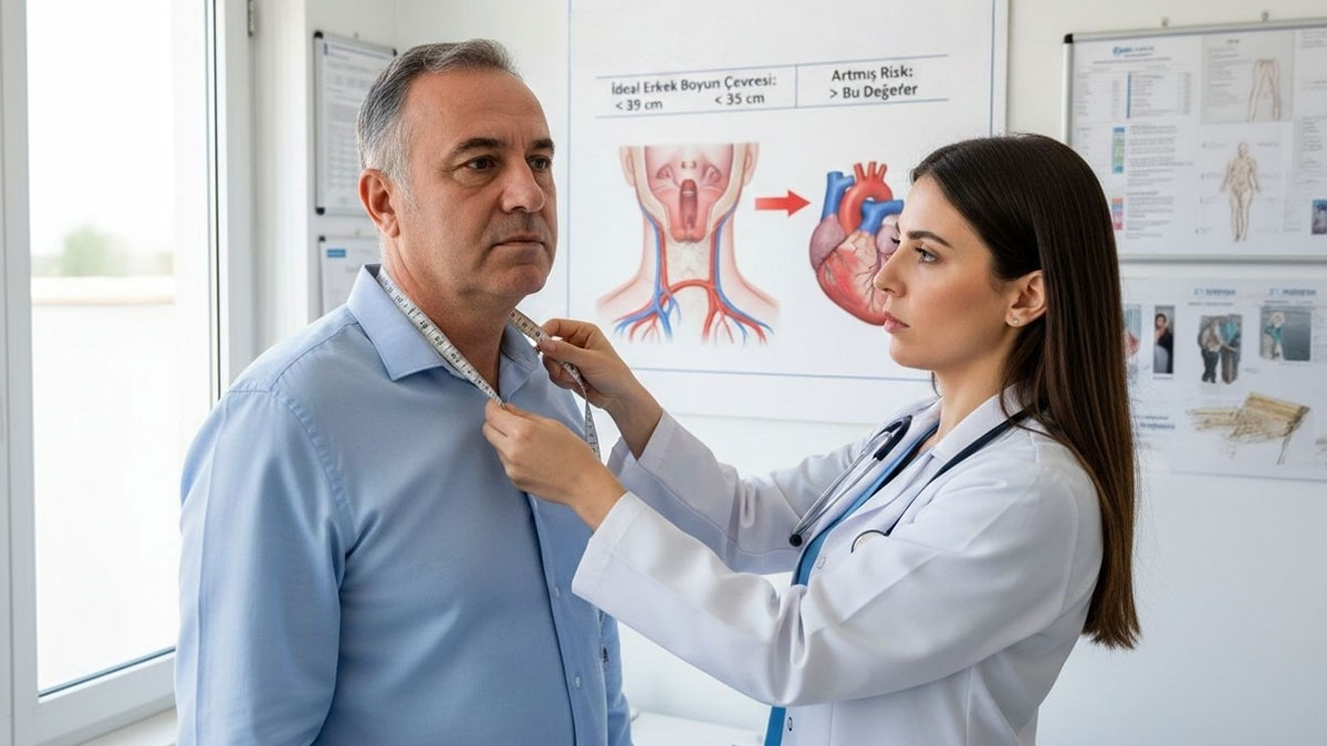 Boyun kalınlığı, kalp krizi riskinizi söylüyor!