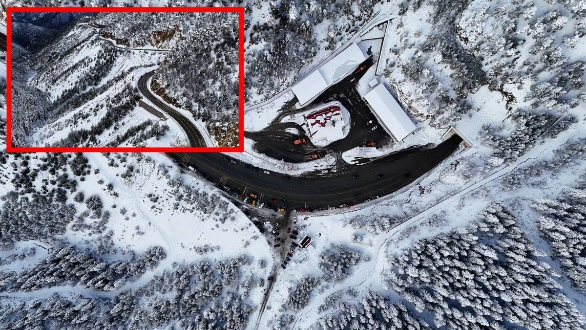 Kar hasreti çekenler orada buluştu! 1800 rakımlı tarihi geçit festival alanına döndü: Manzarayı gören hayran kaldı