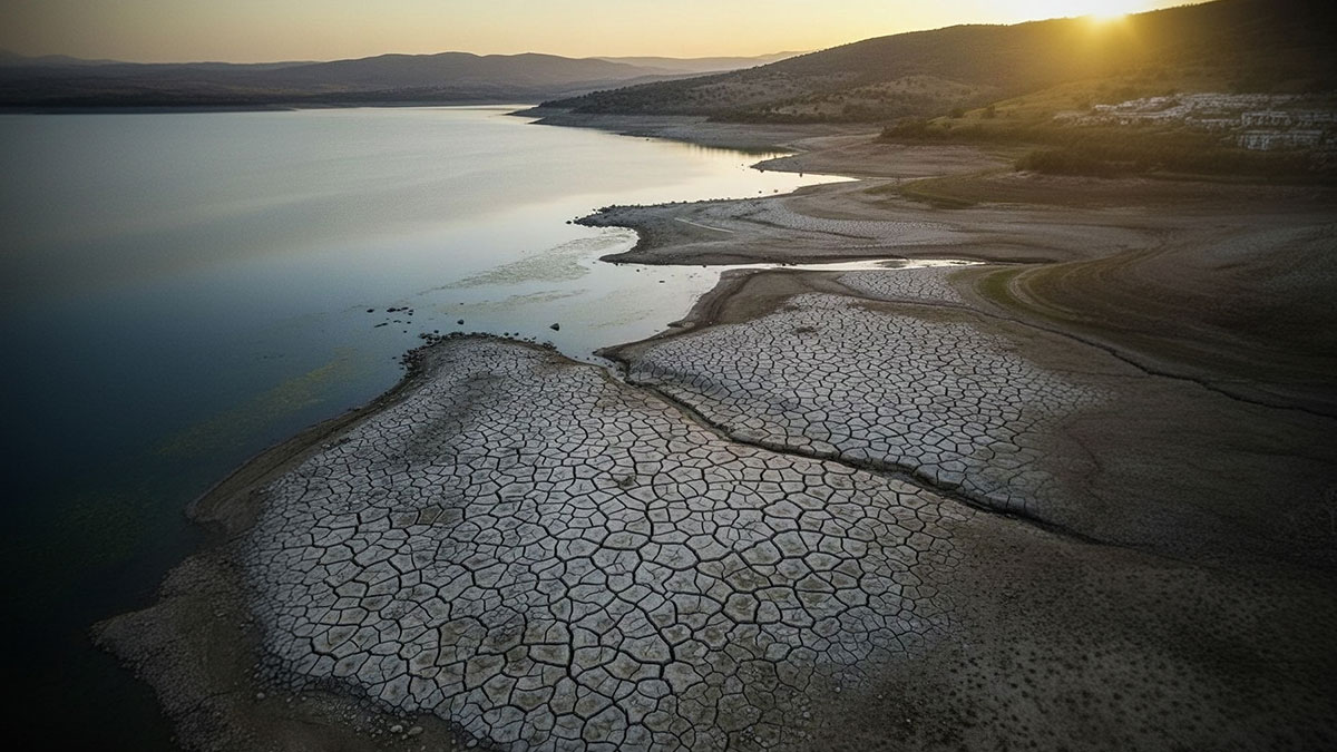 Gözden kaçan felaket: Burdur Gölü'nün yarısı yok oldu!