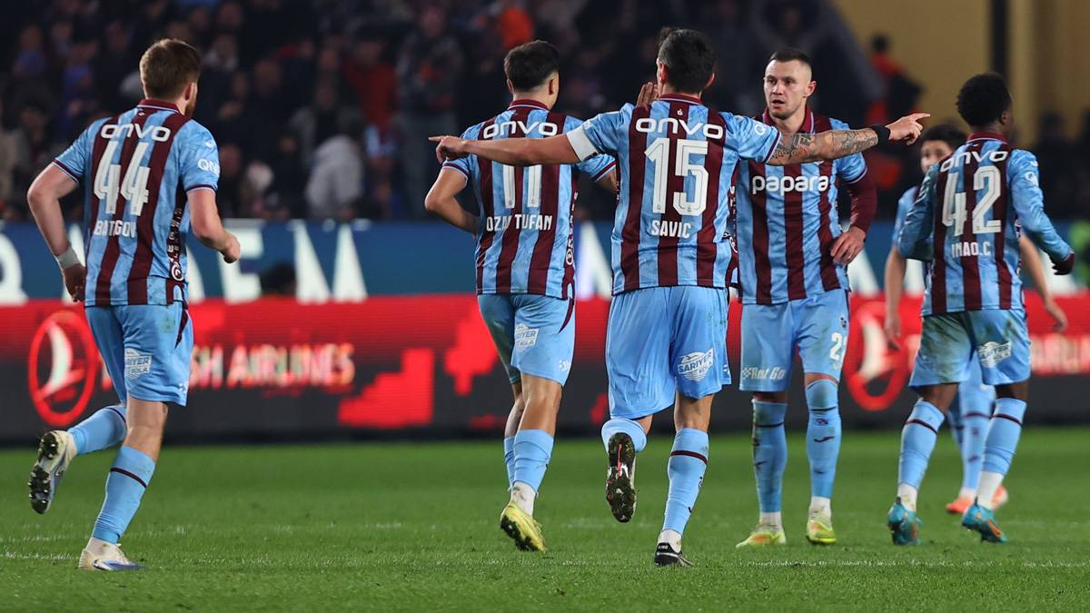 Trabzonspor, Süper Lig'de 11 maçtır mağlup olmuyor