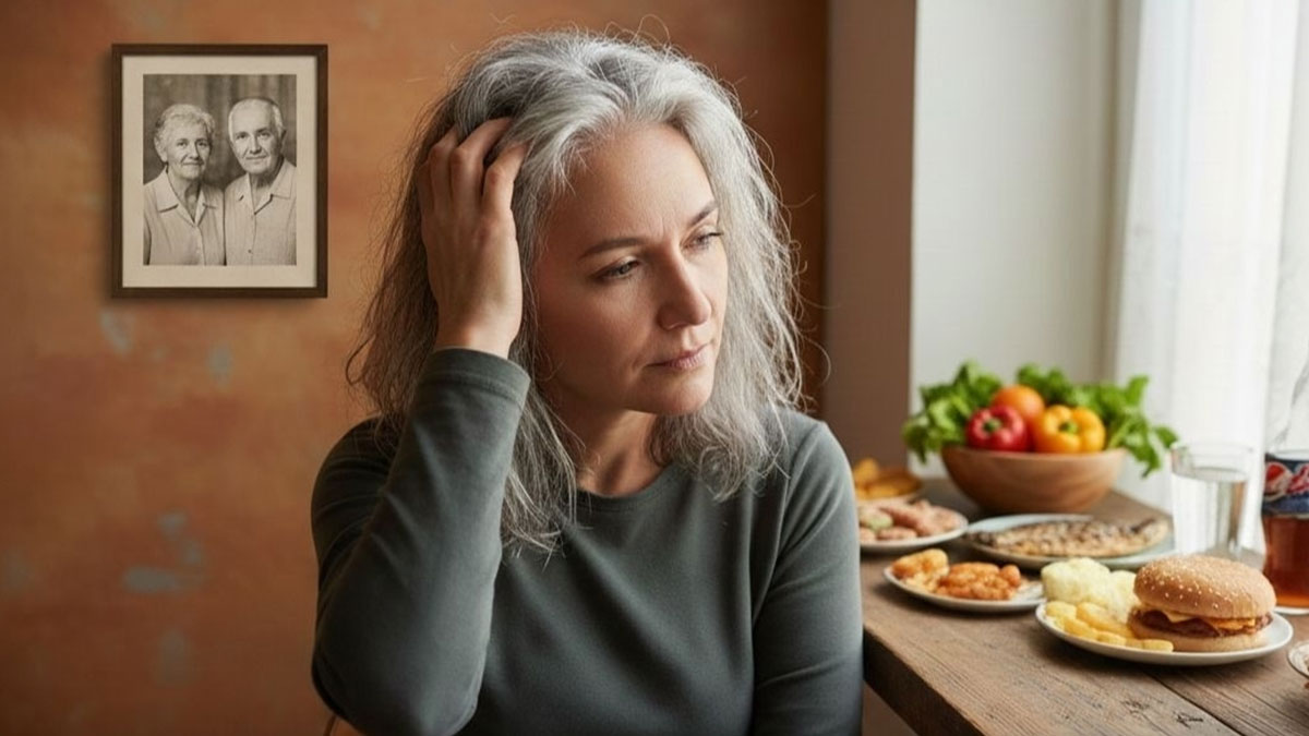 Beyazlayan saçlarınızın suçu kime ait? Anne, babanıza mı, yediklerinize mi?