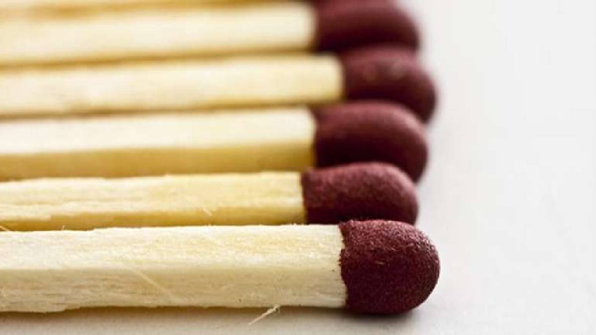 Hayat kurtaran pratik bilgi! Kibritler ıslakken bile yanacak