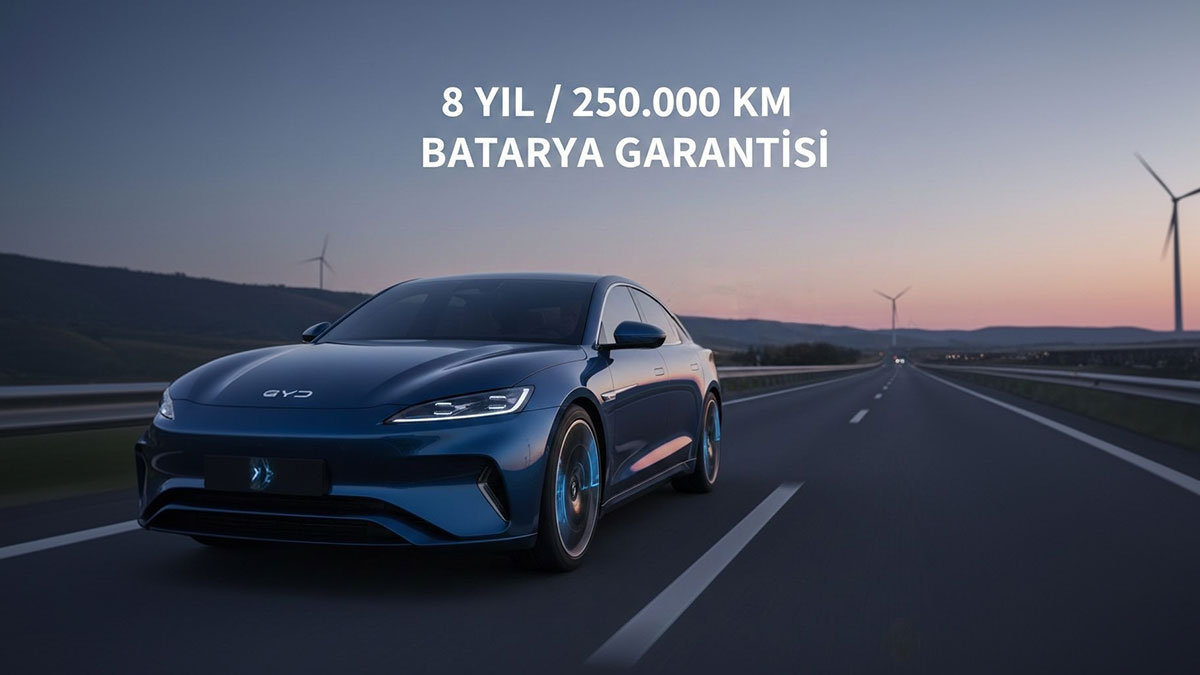 BYD'den görülmemiş batarya garantisi sözü!