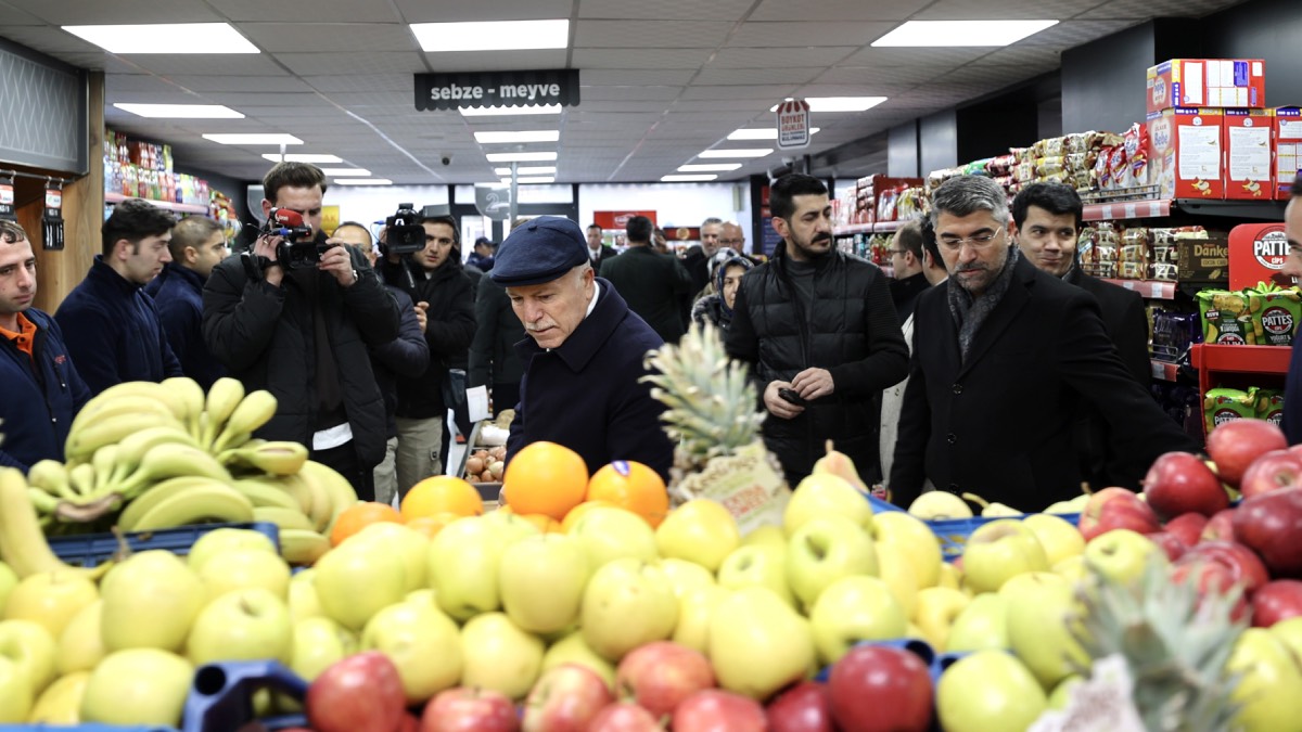 Erzurum’da Vaniefendi Halk Pazarı hizmete açıldı
