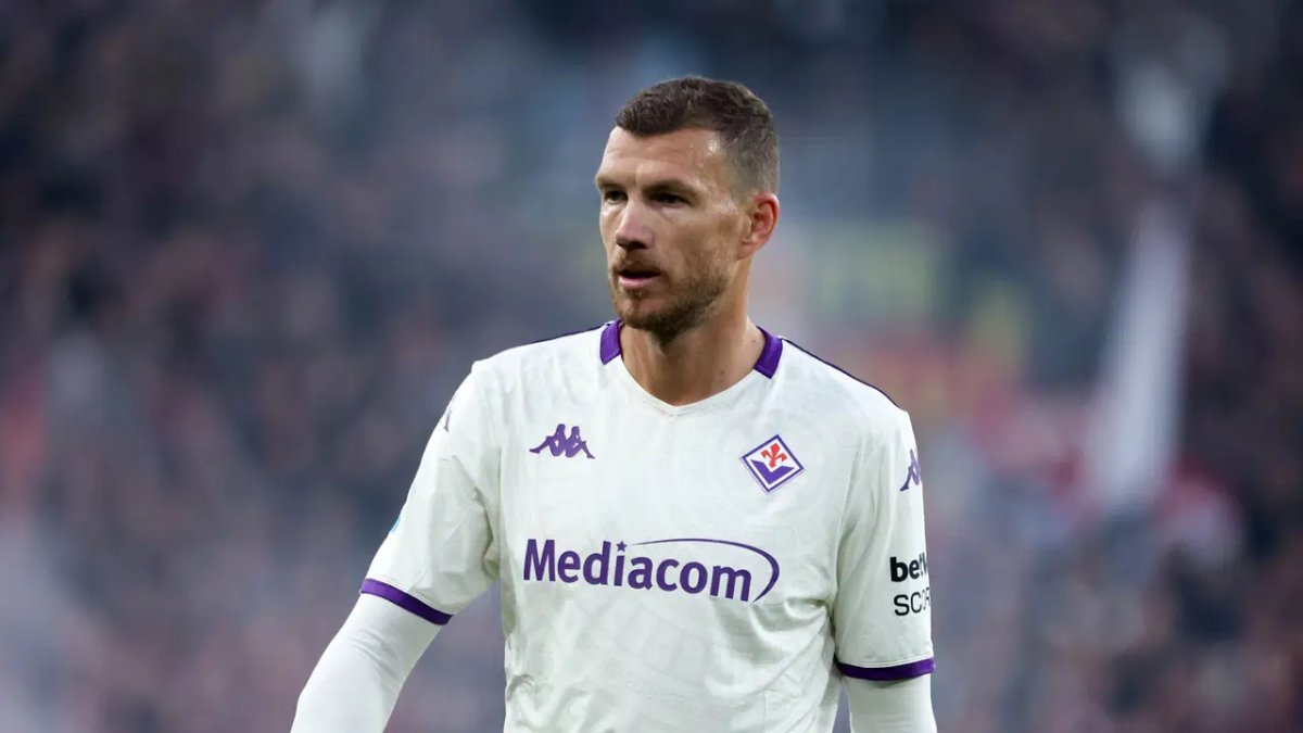 Edin Dzeko'ya Fiorentina'da büyük şok: Efsane futbolcuyu ve ailesini tehdit ettiler