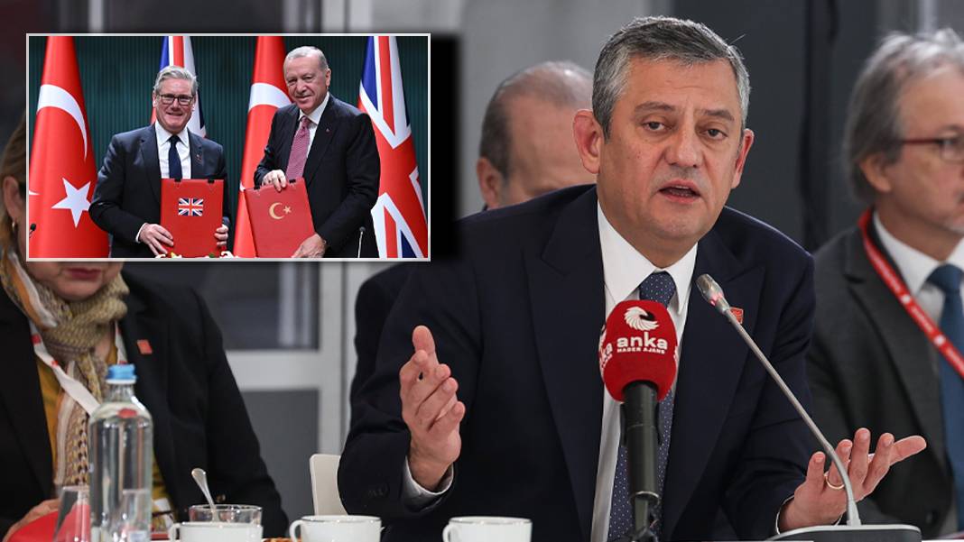 Özel’den İngiltere Başbakanı’na tepki: Starmer, Erdoğan ile Erdoğan’ın beklediğinin üzerinde dayanışma gösteriyor