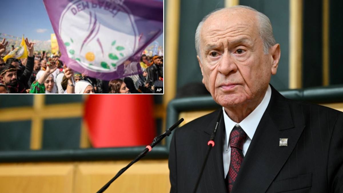 Bahçeli’den DEM Parti mitingi açıklaması: Mahsuru yok