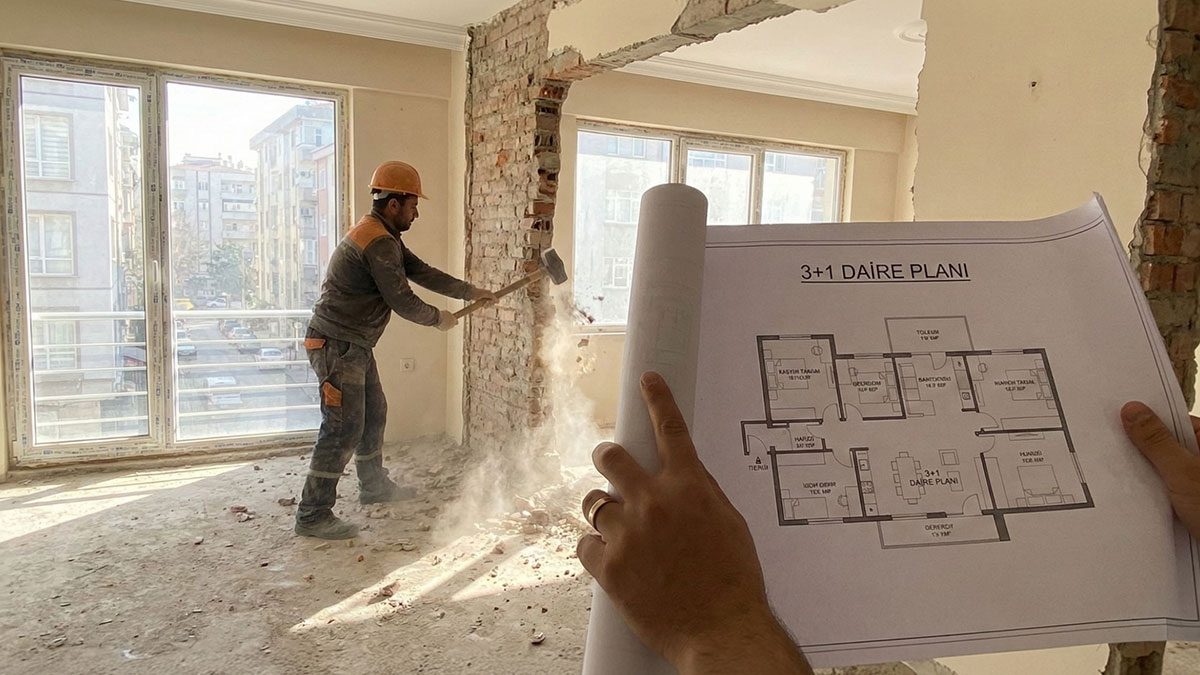 Ekspertiz raporu şoke etti: Evin bir odası, komşu daireye katılmış!