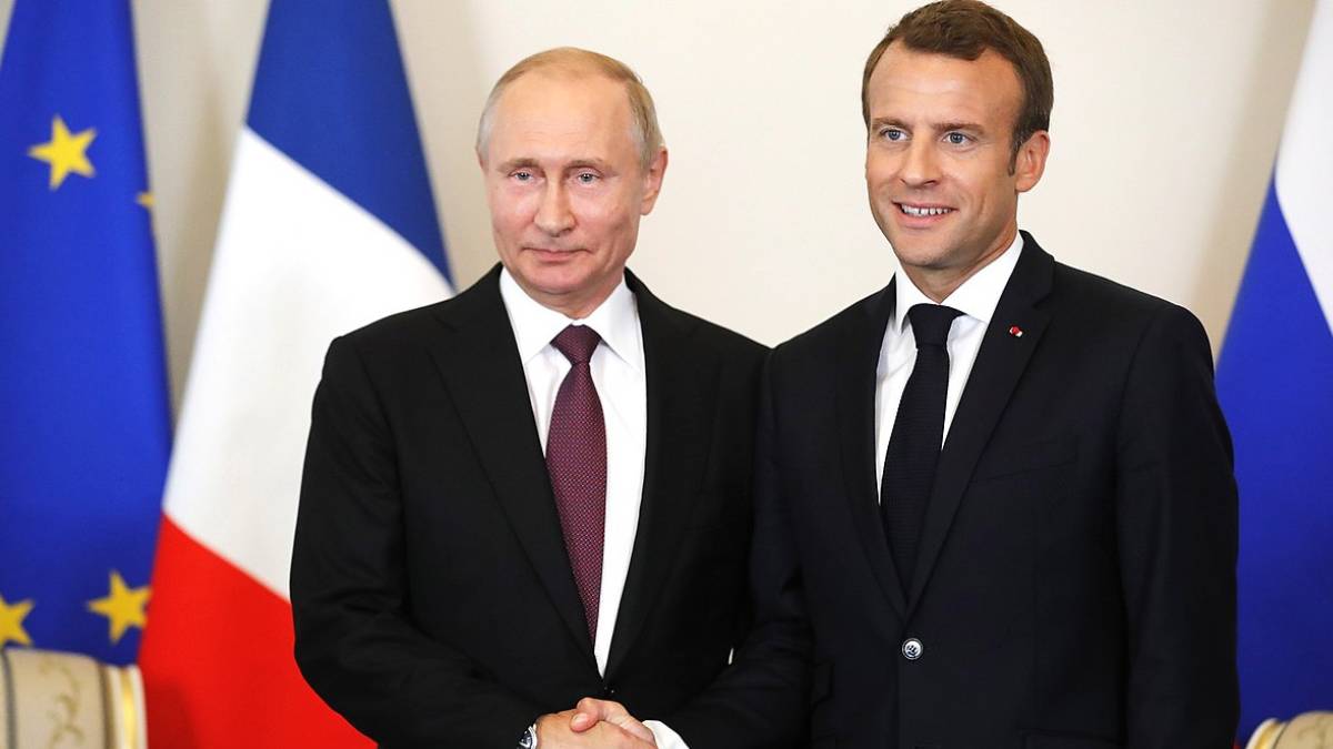 Macron: Putin ile görüşmek yeniden gerekli hale gelebilir