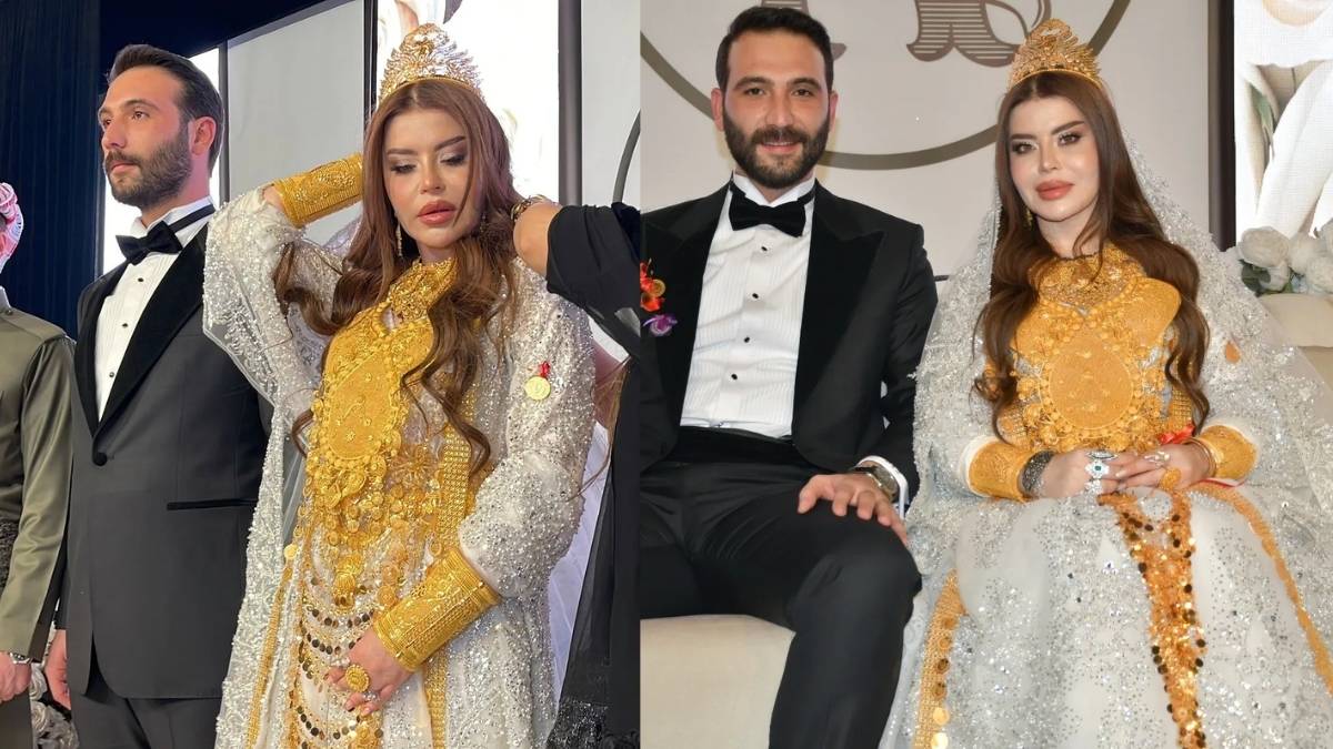 Böyle düğün ne görüldü ne duyuldu! Aşiret düğününde kilo kilo altın takıldı: Gelin kilolarca altından ayağa kalkamadı