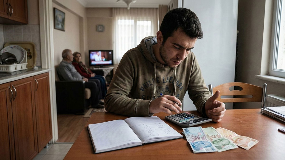 Asgari ücretle hayatta kalmaya çalışan gençlerin dramı!