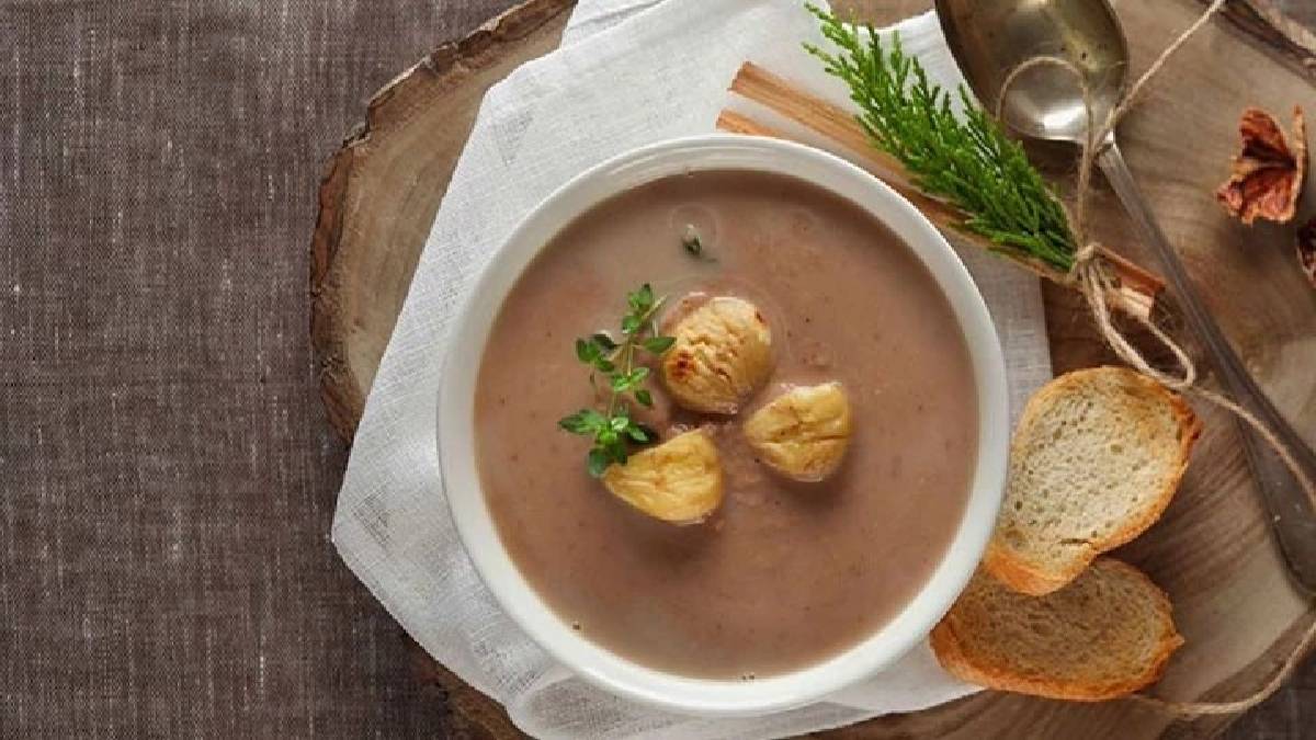 Kestane çorbası tarifi: Kış sofralarının olmazsa olmazı olacak