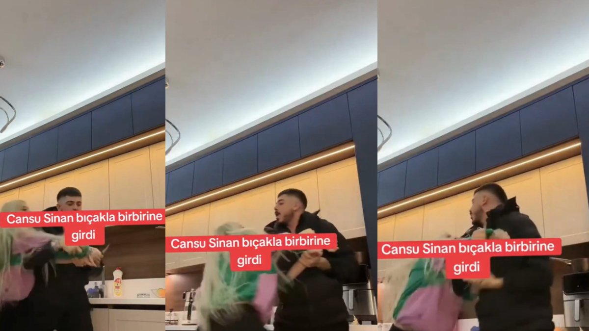 TikTok fenomenleri arasında bıçaklı kavga skandalı! Canlı yayında dehşet anları anbean kaydedildi