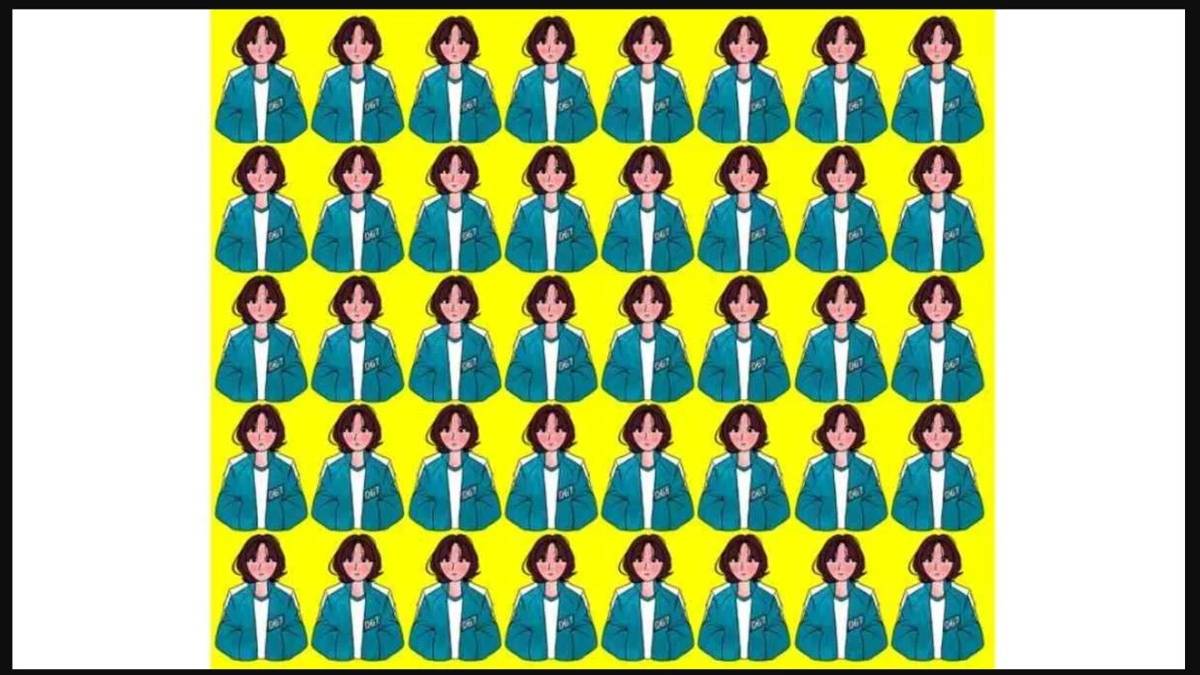 Resimdeki farklı kızı bulabilir misin? Yalnızca 6 saniyeniz var: Yüksek zekaya sahip olanlar fark ediyor