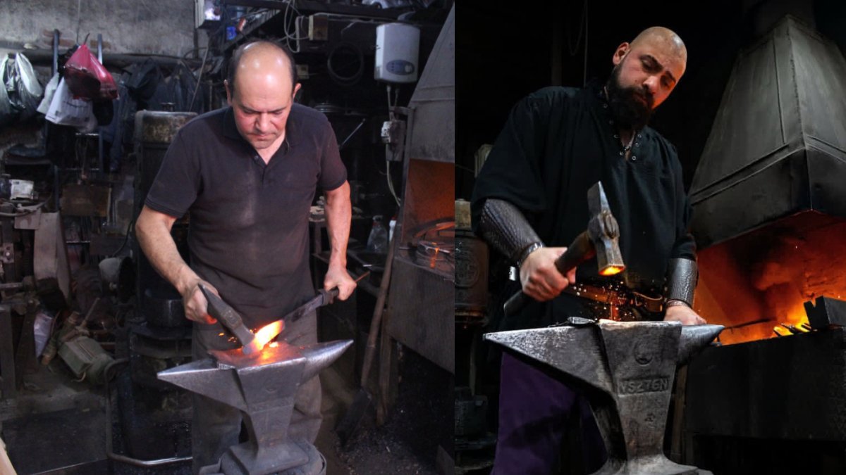 Kemeraltı’nın asırlık ateşi sönmüyor: Baba ve oğuldan fabrikasyona "demir" gibi direniş!