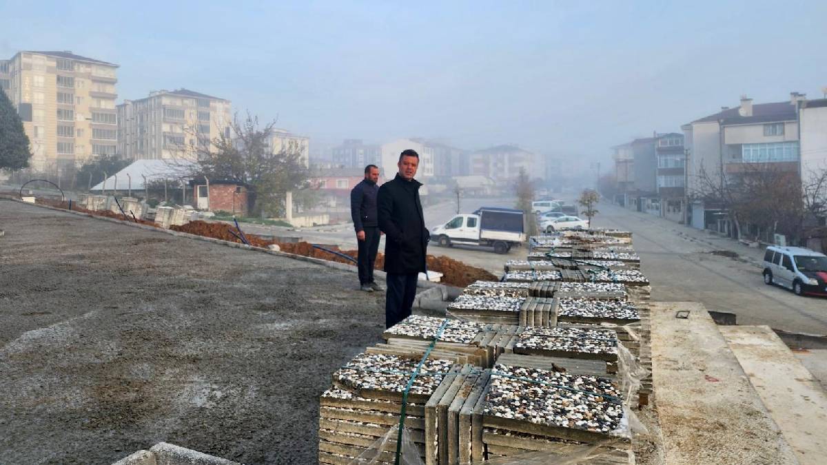 Başkan Sarıkurt Şeyhsinan Mahallesi’ndeki çalışmaları yerinde inceledi