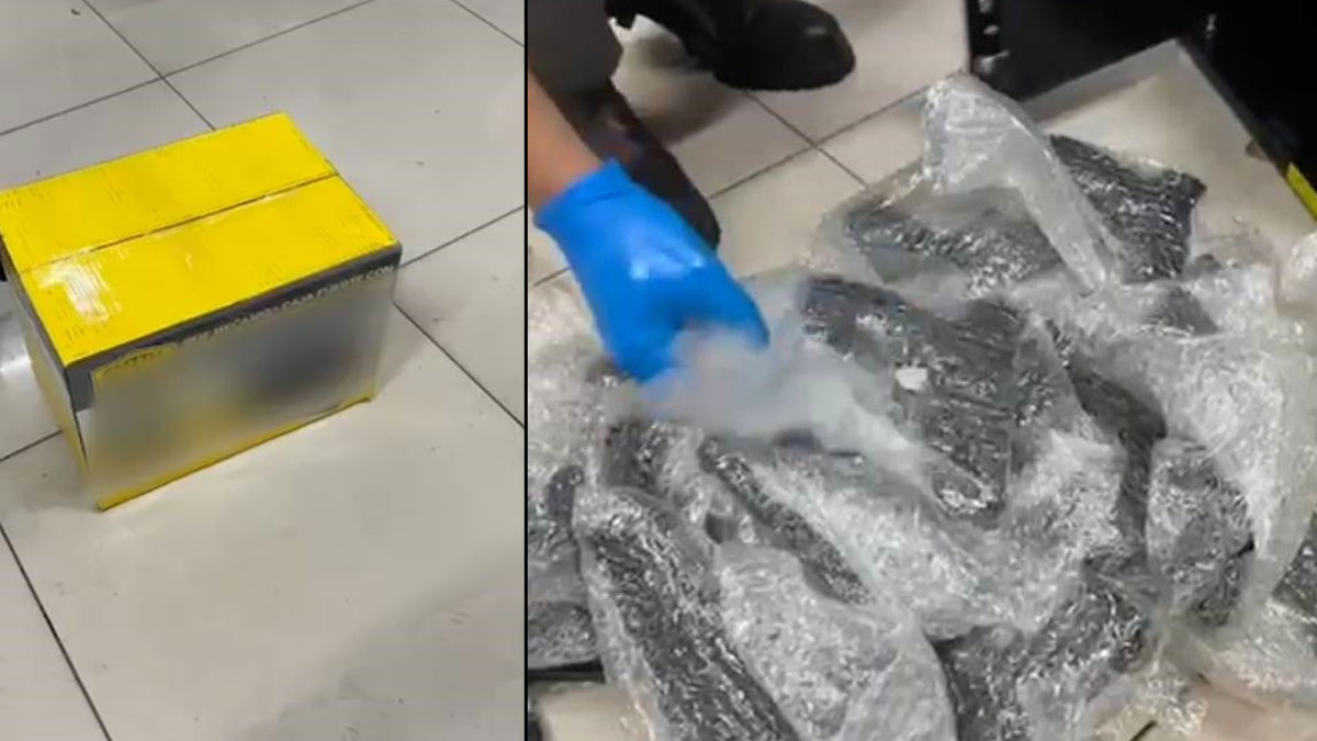 Konya'da kargo paketinden cephanelik çıktı