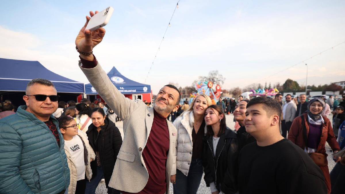 Merkezefendi’de Kış Festivali’ne yoğun ilgi
