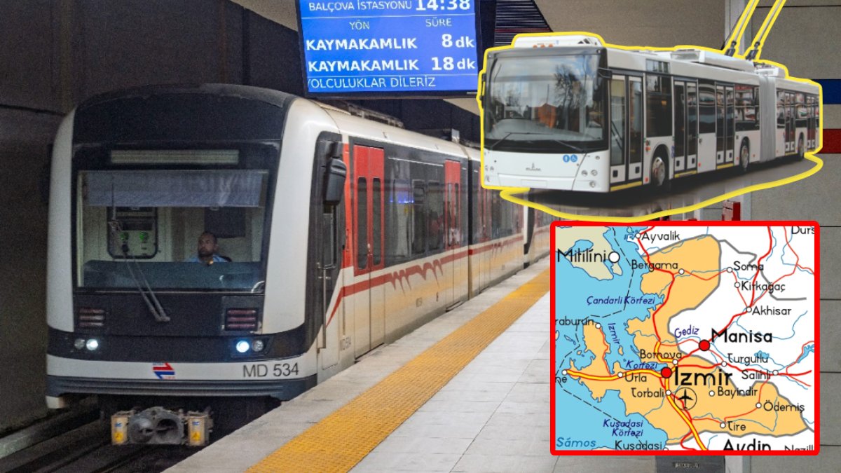 Başkan Tugay’dan İzmir’e ulaşım müjdeleri! Buca metrosu ve troleybüs hattı geliyor