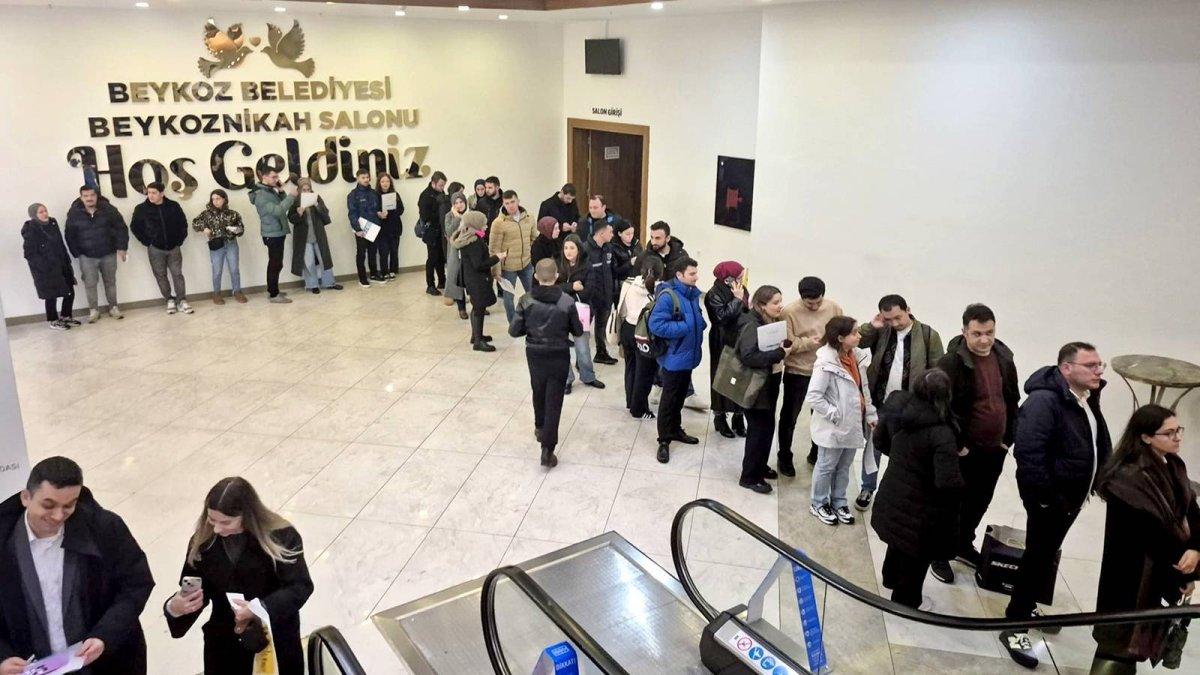 Kavacık nikâh salonunda 6.6.2026 yoğunluğu