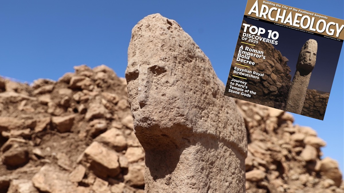 Karahantepe’den büyük başarı: Taş Tepeler Projesi, Archaeology Magazine’in kapağında