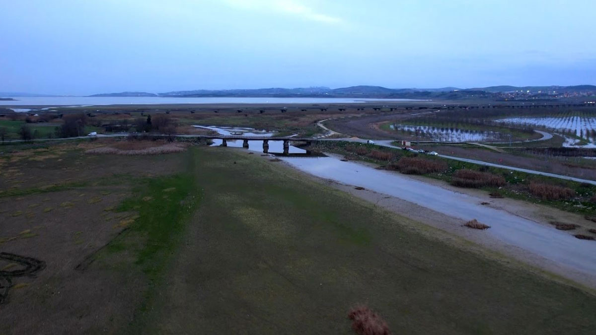İstanbul’un su kaynağı çekiliyor: Büyükçekmece’de endişe verici tablo