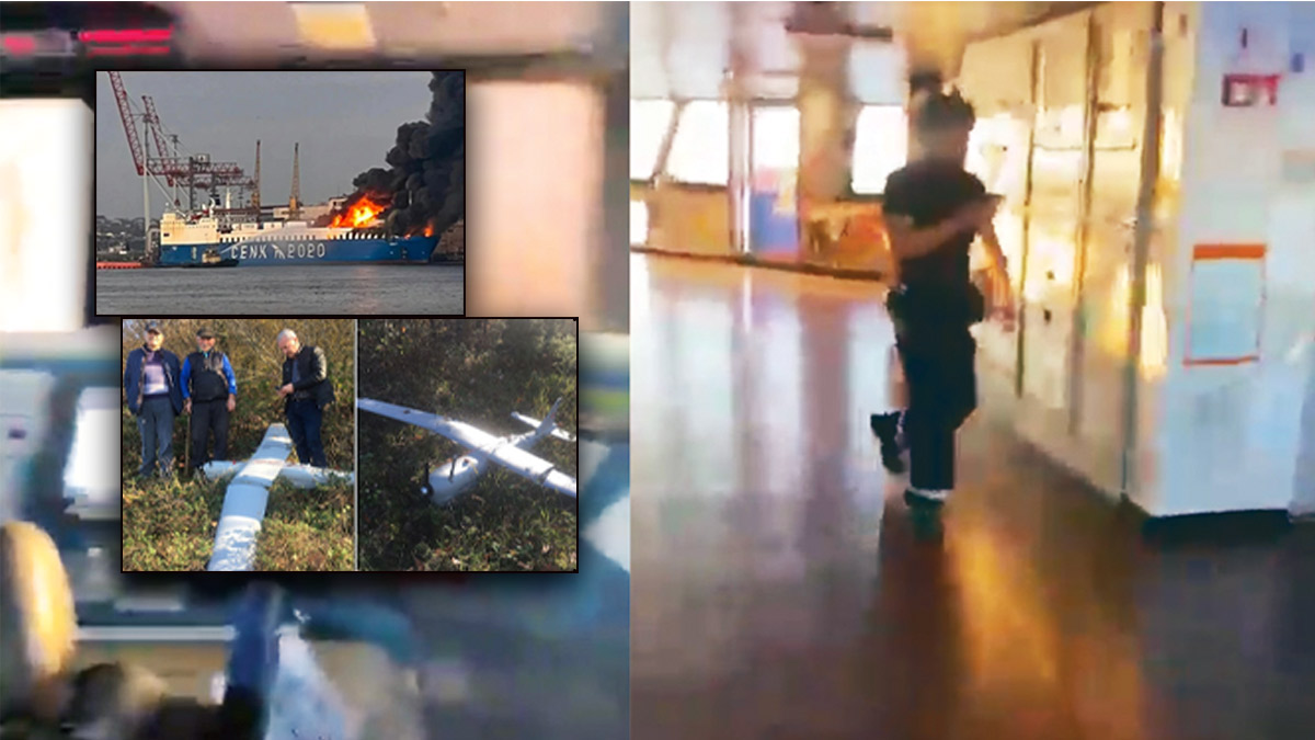 Karadeniz'de Türk gemisine kamikaze saldırısı: Yine Rus İHA'sı