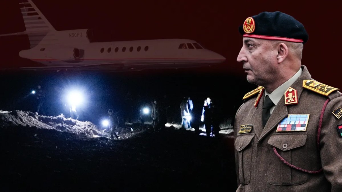 Dakika dakika facia...: Libya heyetini taşıyan jetin son anlarında neler oldu?