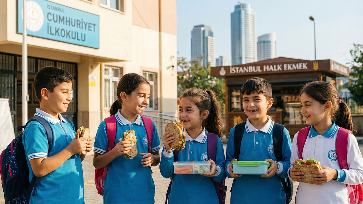 İBB'den öğrencilere 2 bin TL beslenme desteği ve her gün bedava ekmek!