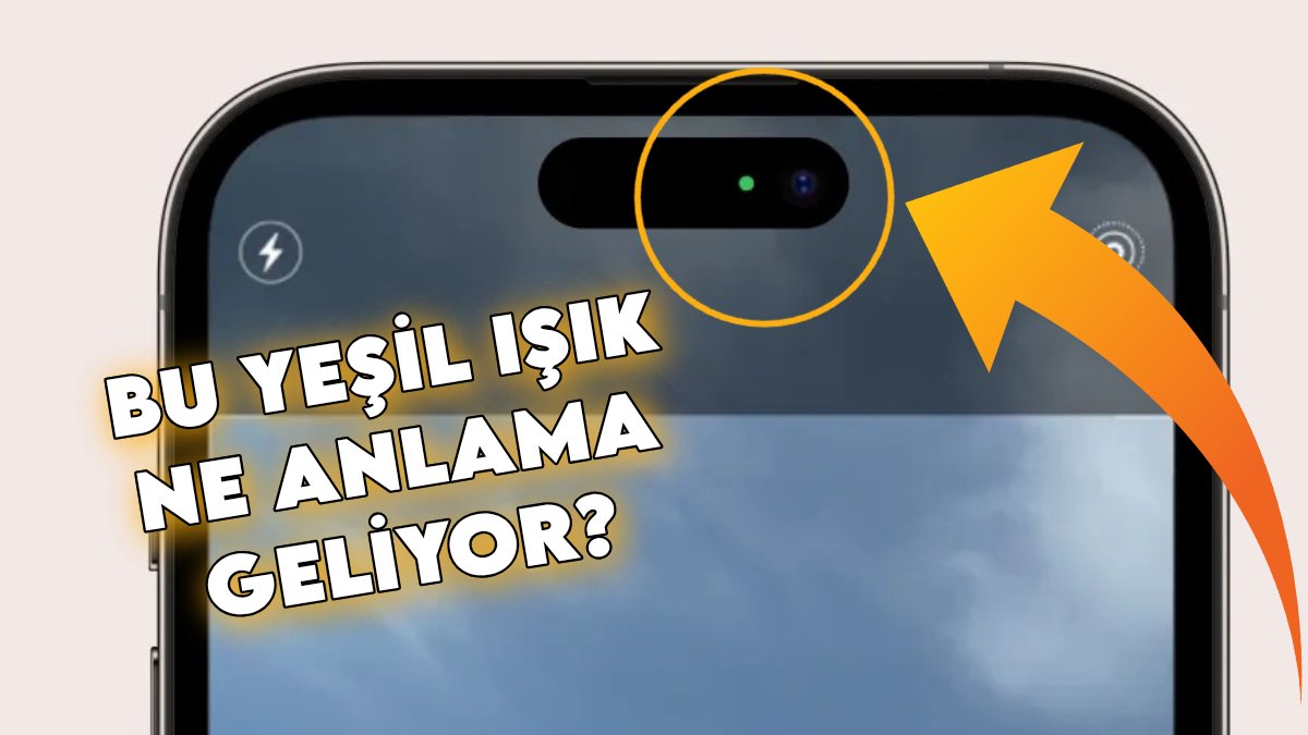 Akıllı telefon ekranındaki gizemli yeşil nokta ne anlama geliyor? Sistem hatası ya da öylesine yanan bir ışık değil