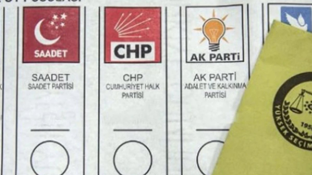 2025’in son anketinde "başa baş" tablo: AK Parti ve CHP tam puan eşitliğinde