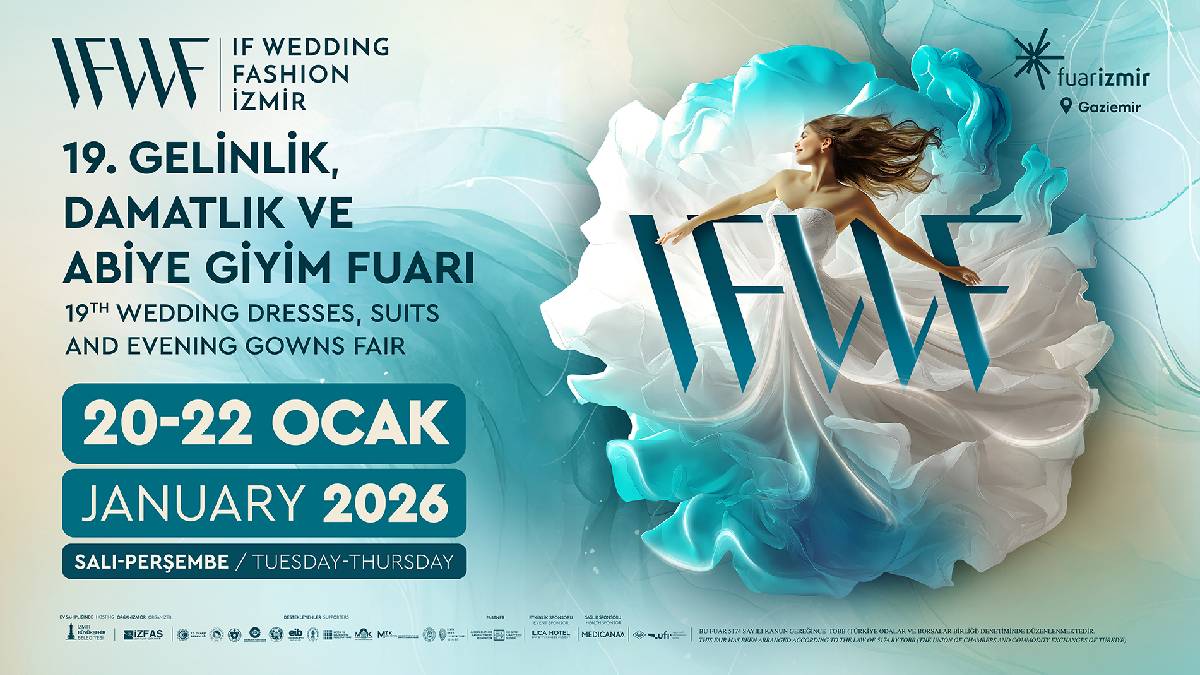 19. IF Wedding Fashion İzmir için geri sayım başladı