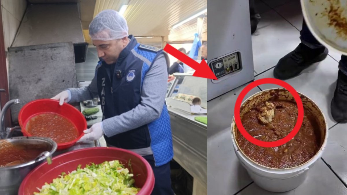 Zabıtayı şaşırtan hareket: Baharat bozulmasın diye içine çiğ et koymuş!