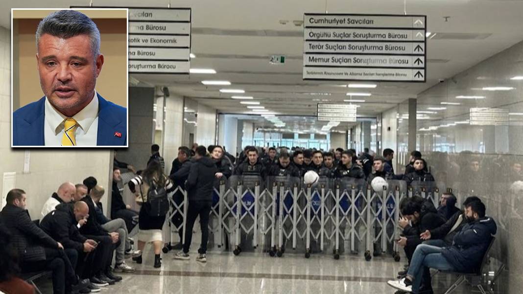 Çağlayan'da geniş güvenlik önlemi: Saran’ın ifadesi başladı