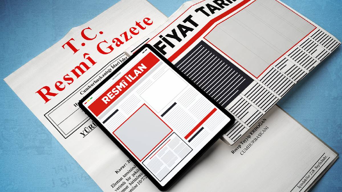 Resmî İlan Fiyat Tarifesi onaylandı