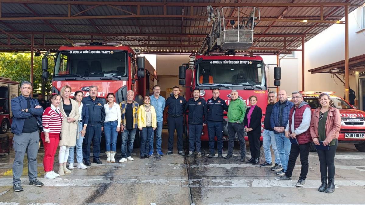 Muğla Büyükşehir Belediyesi gönüllü itfaiyeciler yetiştiriyor