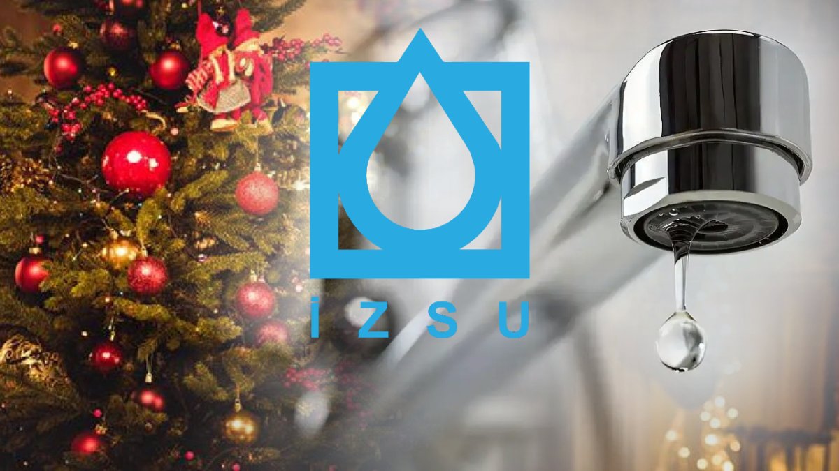 İzmir'de yılbaşı gecesi su kesintisi molası! Esnafın talebi karşılık buldu: Gece sular kesilmeyecek