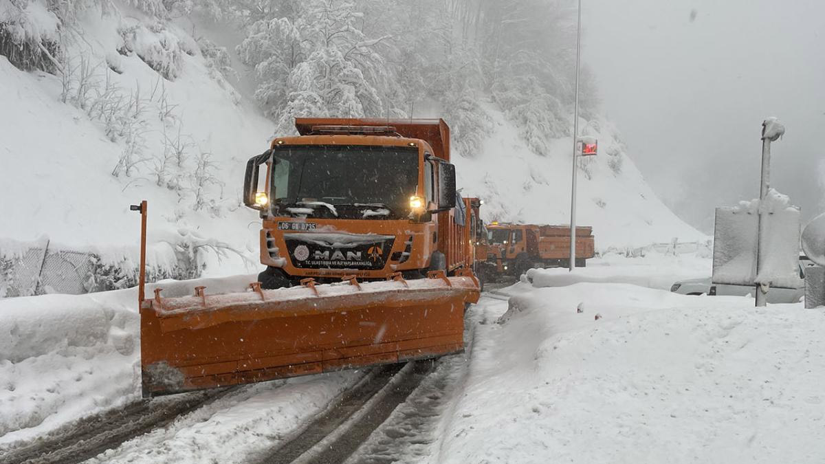 Bolu Valiliği uyardı: Kar kalınlığı 20 santimetreye çıkacak