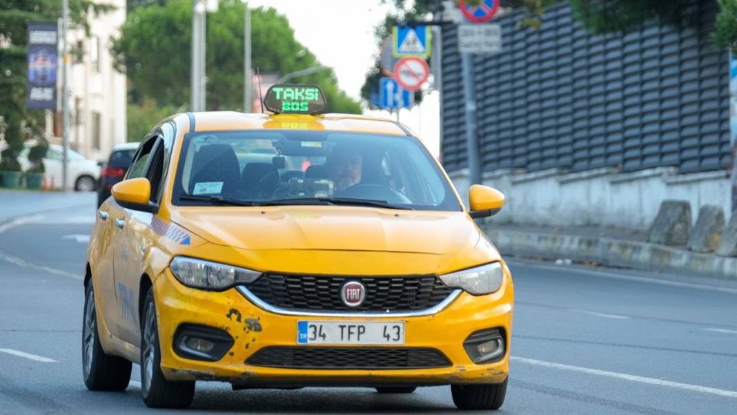 İstanbul'da taksi ücretine talep edilen zam oranı belli oldu