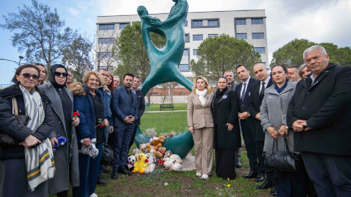 Bornova’da Türkan bebek anması