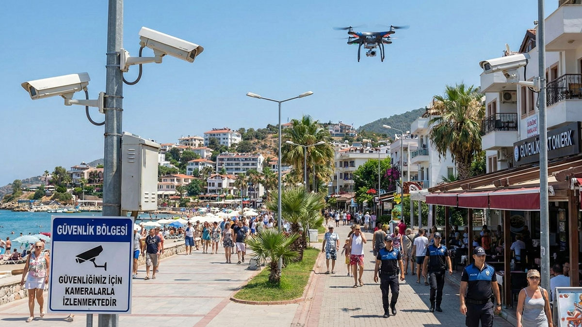 Tatil beldelerinde yeni dönem başladı, artık her adım takip ediliyor!
