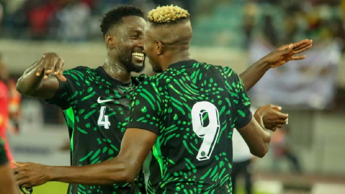 Osimhen ve Ndidi attı Nijerya Afrika Kupası'nda son 16'ya kaldı