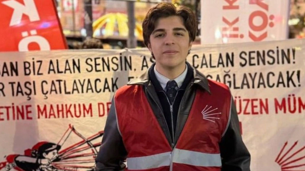CHP gençlik kolları üyesine tutuklama
