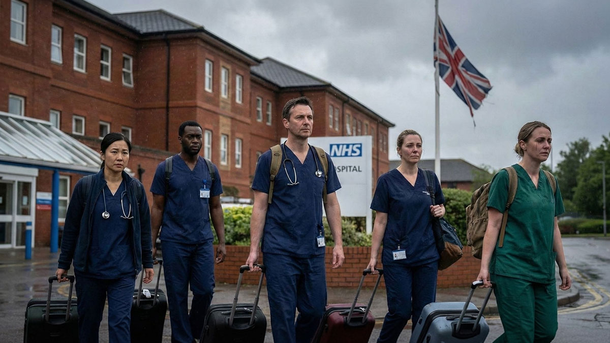 Yabancı doktorlar İngiltere'ye 'Bye bye' diyor!