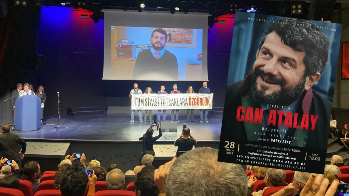 Can Atalay belgeseli ilk kez izleyiciyle buluştu